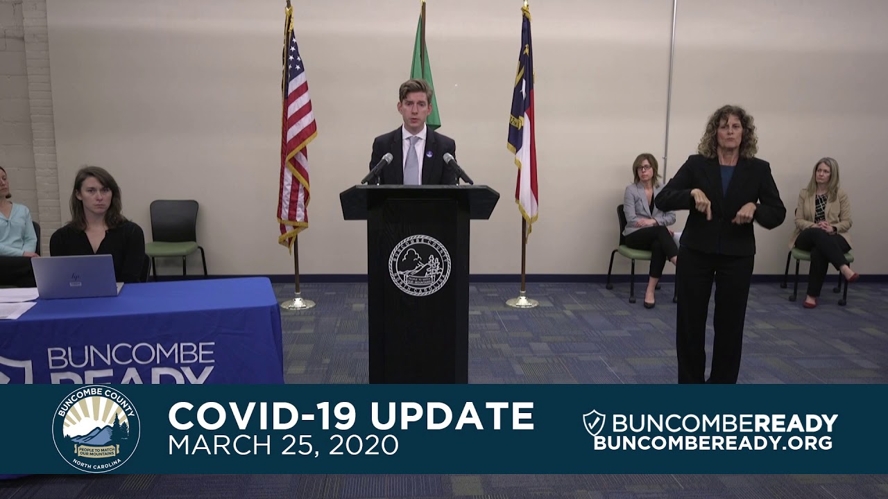 Buncombe County COVID-19 Update - March 25, 2020