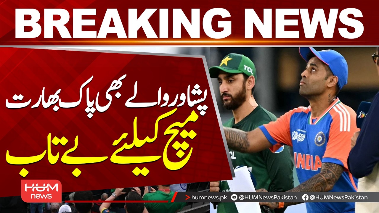 Peshawar Fans Eager for the Pakistan vs India Match| Hum News | Pakistan