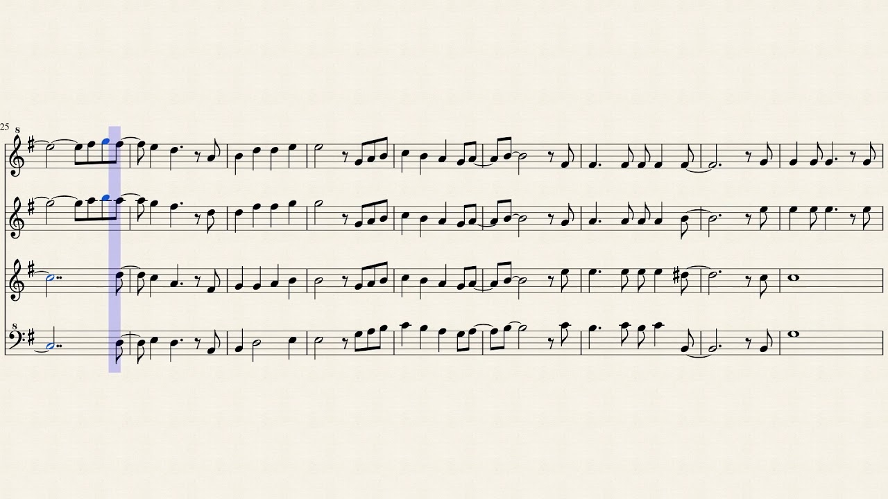 Mary Did You Know - Recorder Quartet