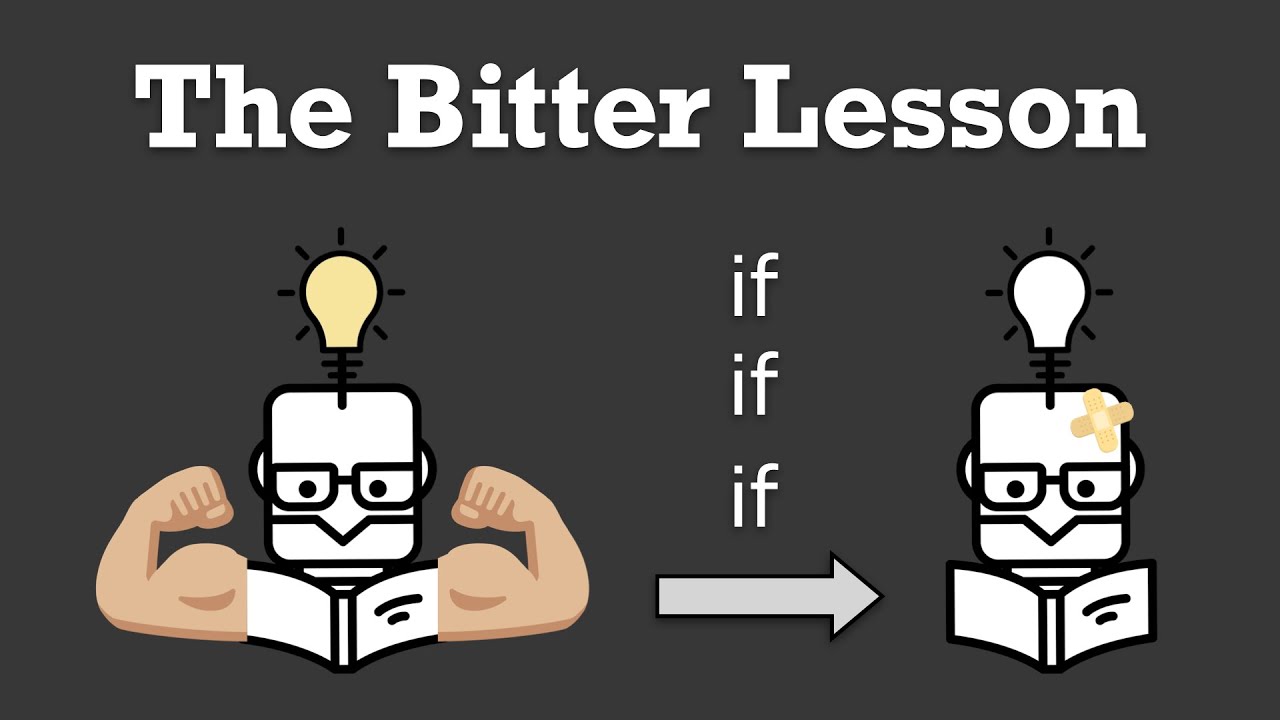 The Bitter Lesson in AI...