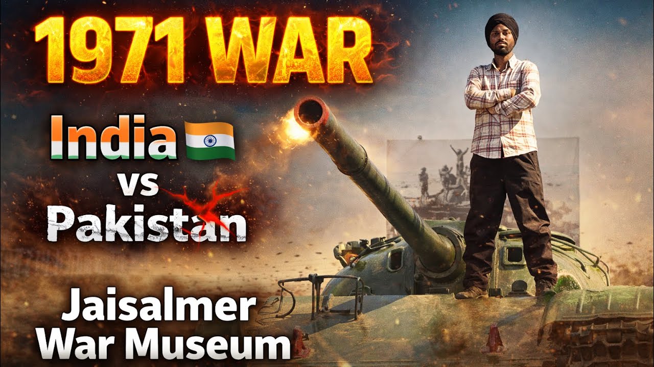India–Pakistan 1971 War History | Jaisalmer War Museum Rajasthan | Full Tour