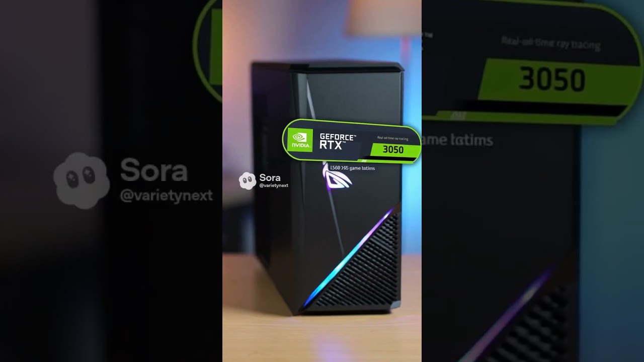 Настольный компьютер ASUS ROG Strix с процессором i5 3050; ASUS ROG Strix с процессором Intel Cor...