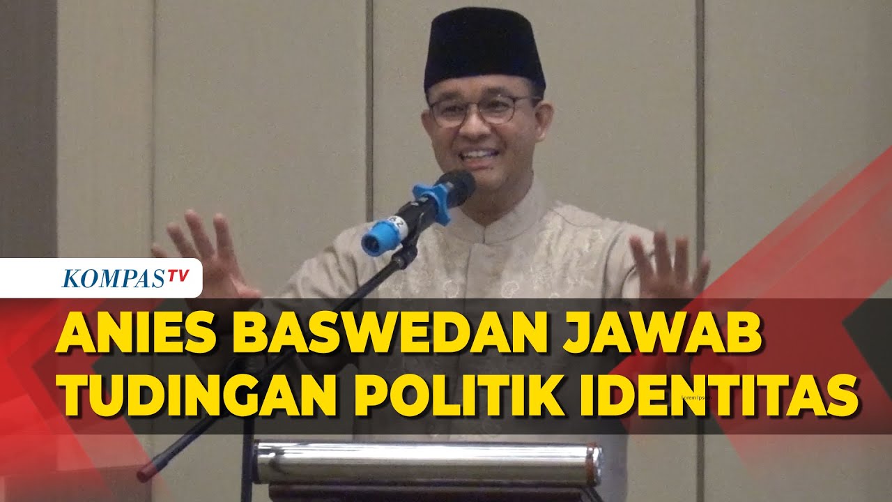 [FULL] Anies Baswedan Jawab Tudingan Mainkan 'Politik Identitas' di Depan Para Kader PKB Sumsel