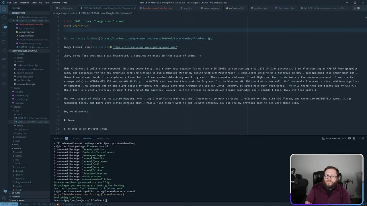Laravel and Markdown