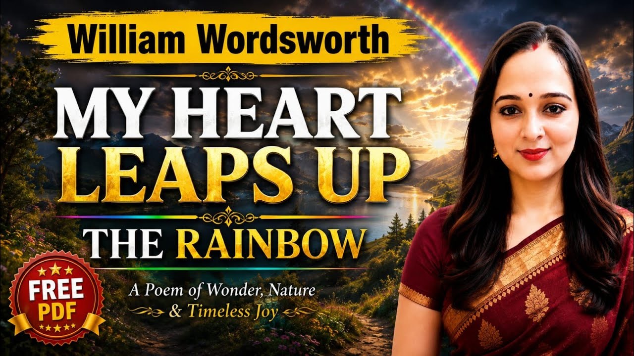 My Heart Leaps Up by William Wordsworth | The Rainbow