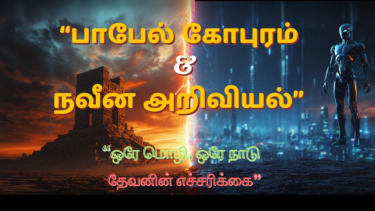 “பாபேல் கோபுரமும் இன்றைய தொழில்நுட்பமும்: பைபிள் எச்சரிக்கை”