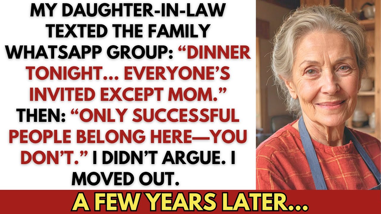 My son and daughter-in-law disowned me for being a “lowly teacher”—until the governor called my name
