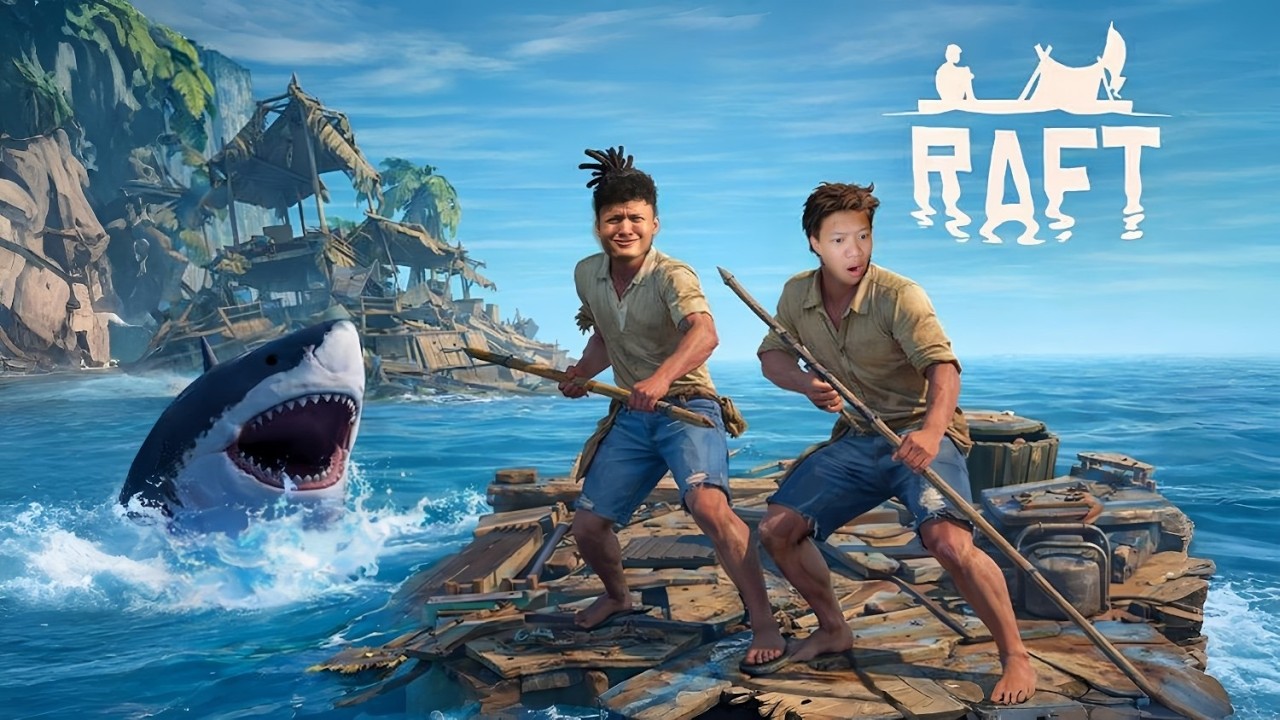 GASSS  KITA LANJUT DI LAUT!! ADA APA KALI INI?? - RAFT Indonesia #2 #gaming #mediashareon
