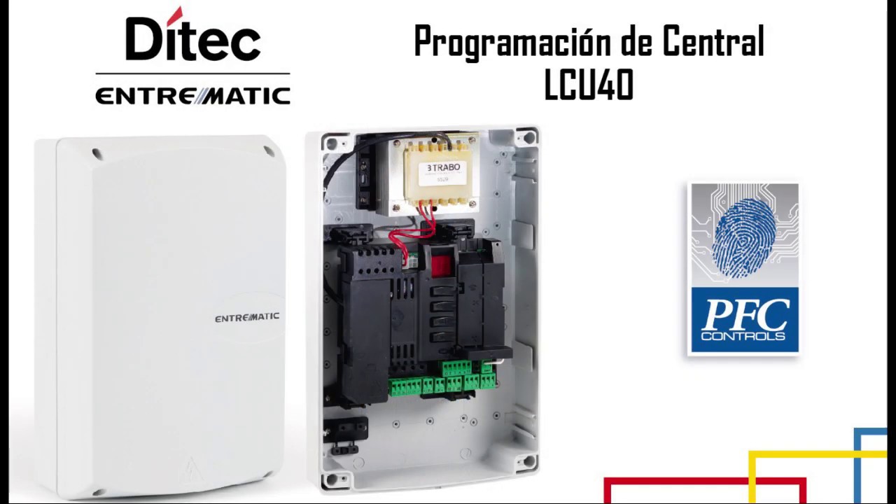 Programación Central LCU40