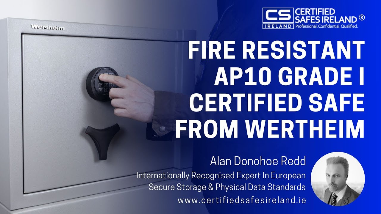 Fire Resistant Safe Grade 1 - EN1143-1 Wertheim AP10