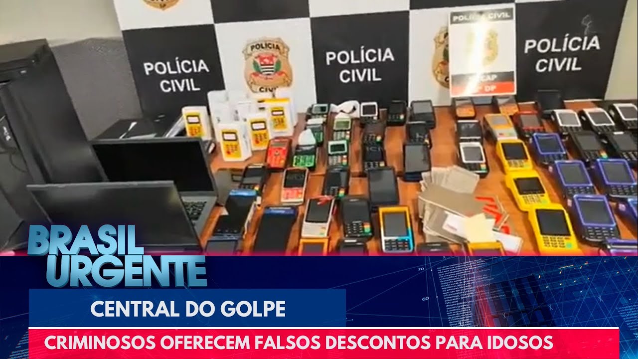 Central do Golpe: criminosos oferecem falsos descontos e benefícios para idosos | Brasil Urgente