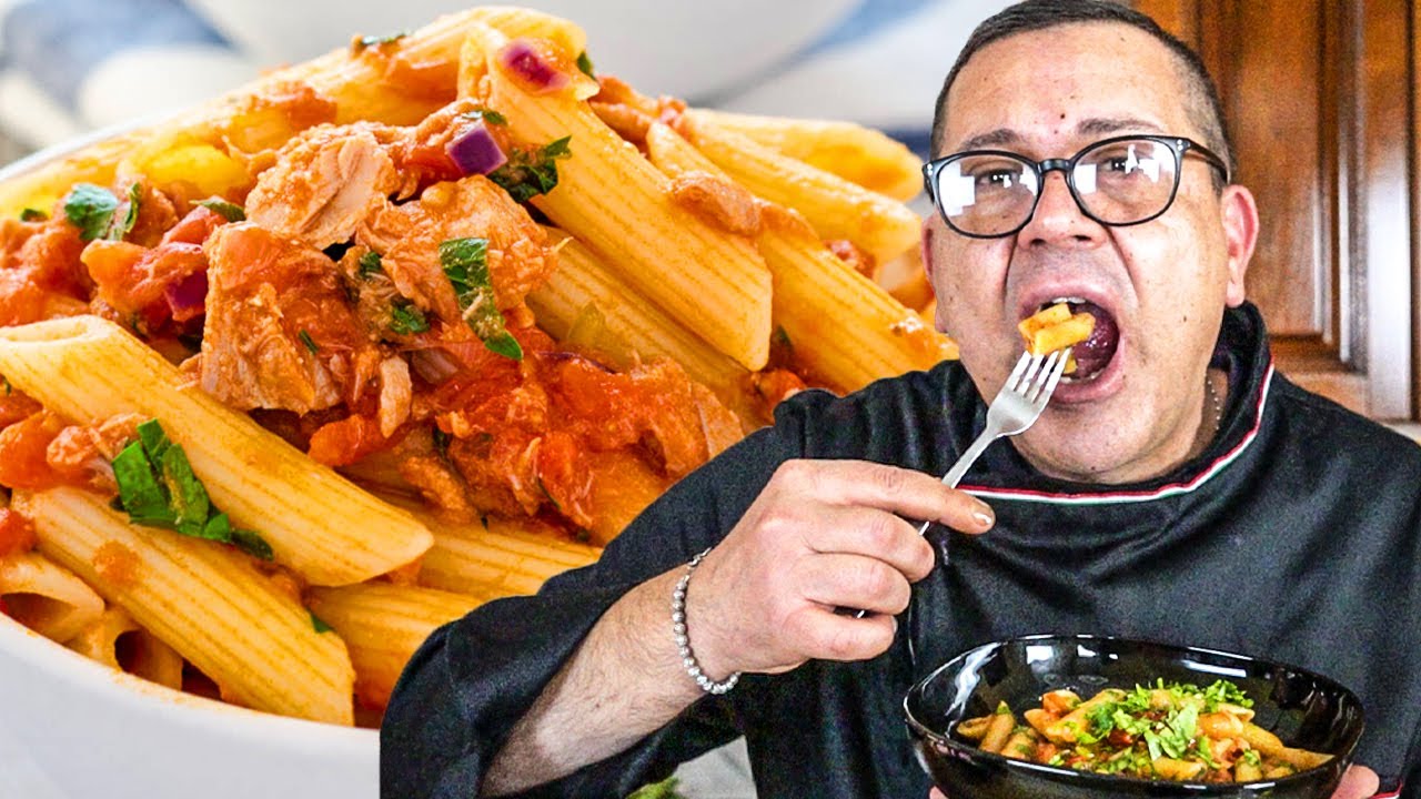PASTA CON IL TONNO E POMODORO - La RICETTA VELOCE per una PASTA PERFETTA!