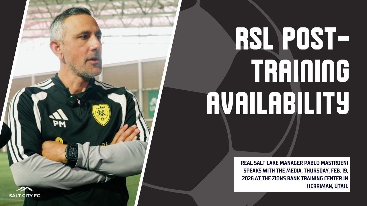 Real Salt Lake | '26 MLS Season Opener | HC Pablo Mastroeni