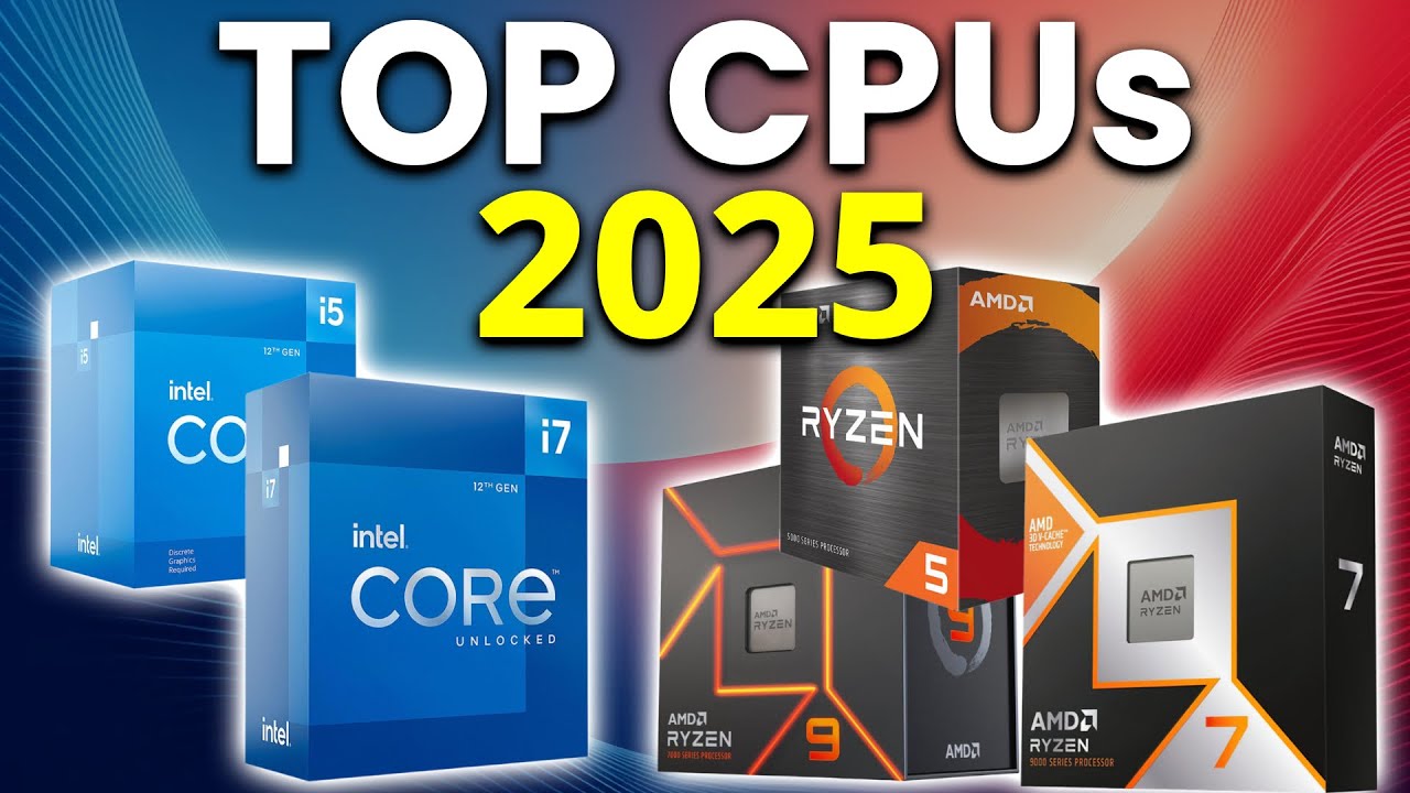 🏆 LOS MEJORES Procesadores Calidad - Precio en 2025 | TOP CPUs para PC Gaming