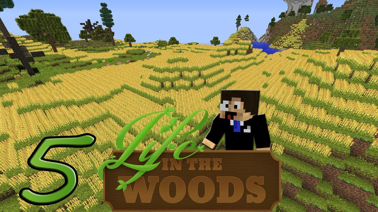 Life in the Woods - Minecraft Modpack - Part 5 - Cotton Fields Forever