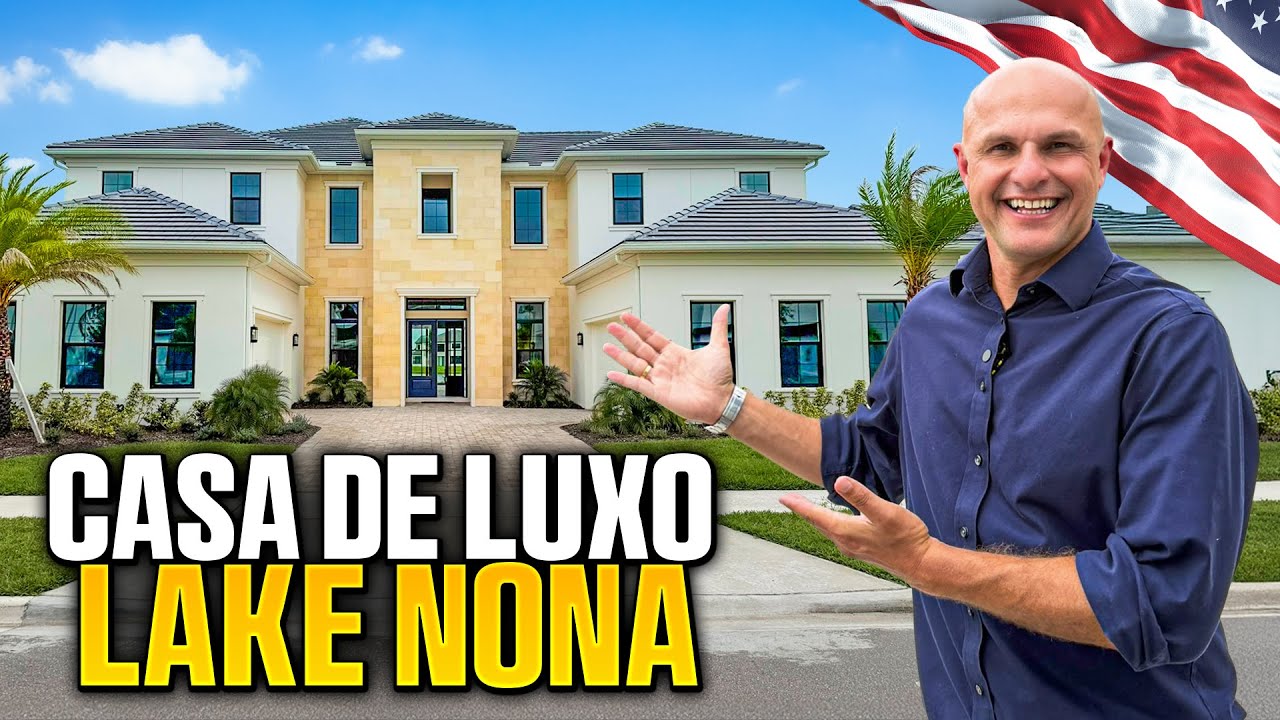 CASA DE LUXO EM LAKE NONA, UMA DAS REGI&Otilde;ES PREFERIDAS PELOS BRASILEIROS PARA MORAR EM ORLANDO