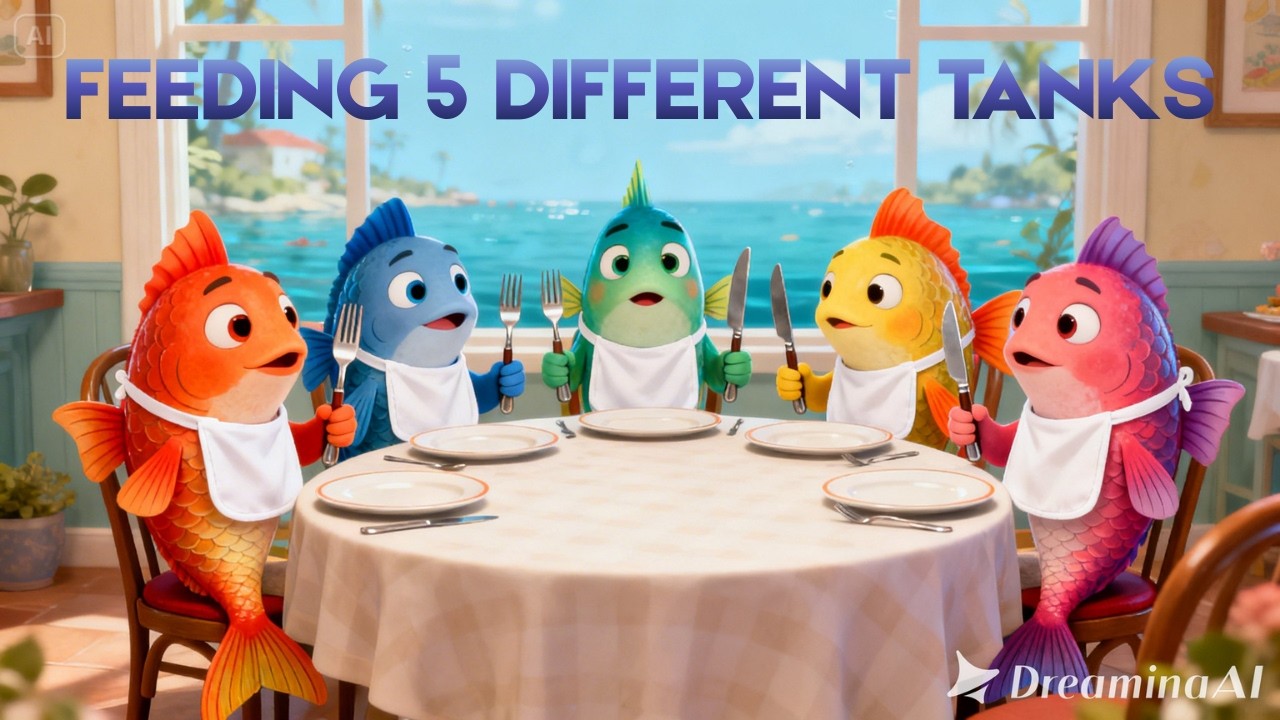 Feeding 5 Different Tanks