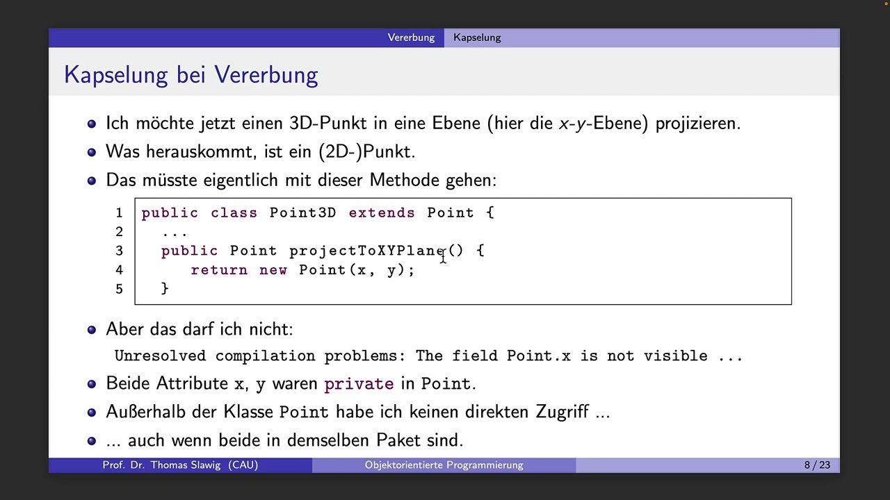 Objektorientierte Programmierung mit Java 16: Vererbung