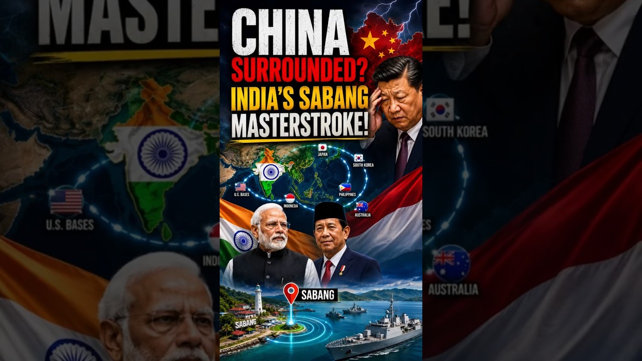 How Indonesia's Sabang Port Could Boost India's Maritime Strategy? #sabangisland #indiachina