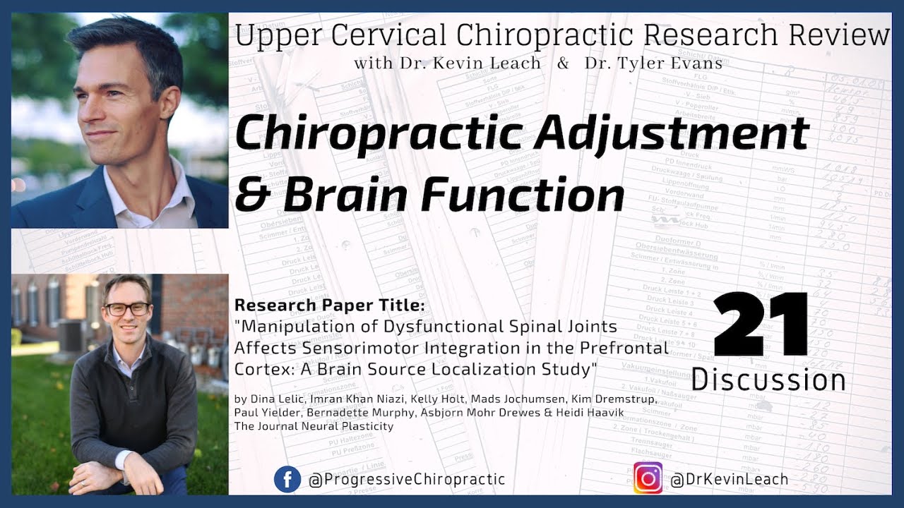 Chiropractic Adjustment Changes the Brain | Upper Cervical Chiropractic Research Show | #021