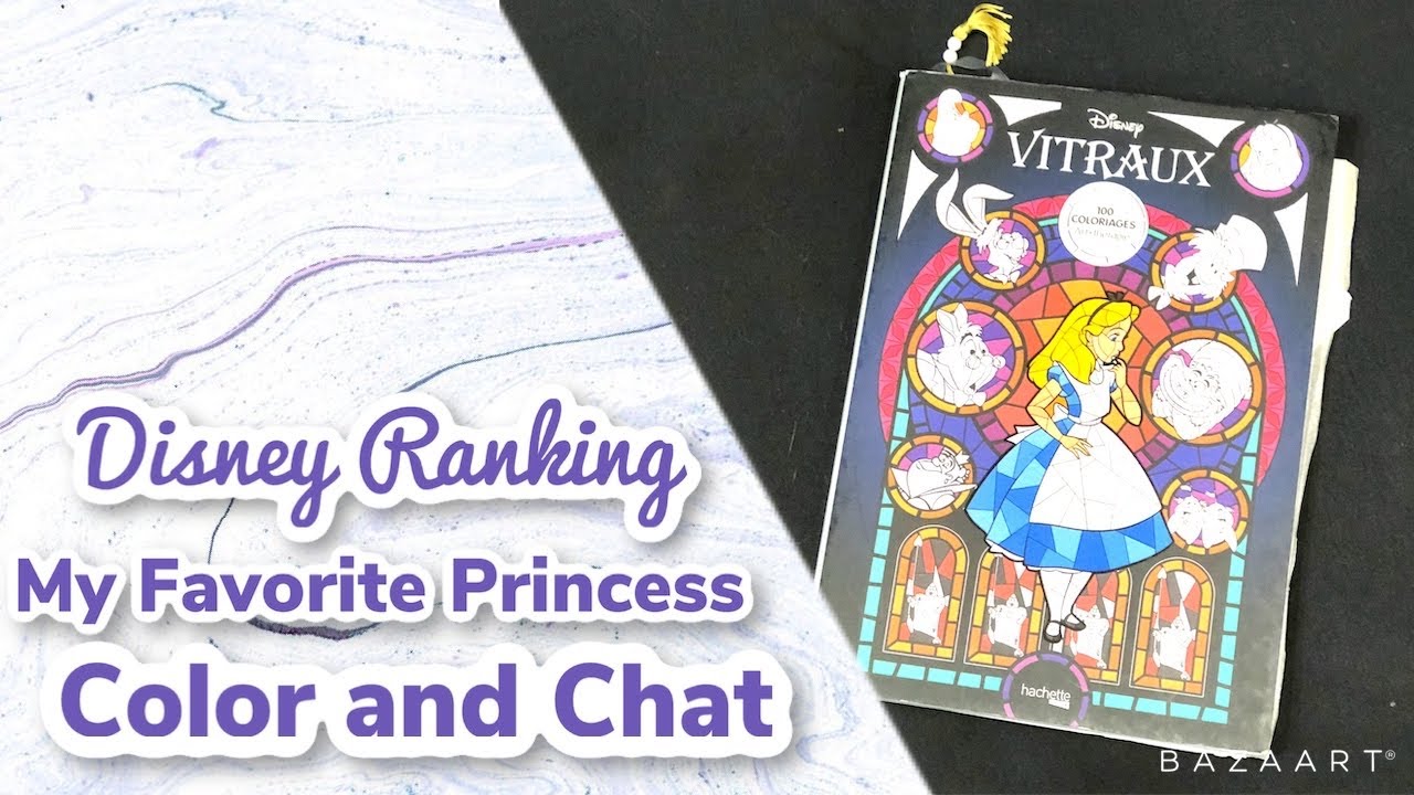 Disney Vitraux Color and Chat part 1