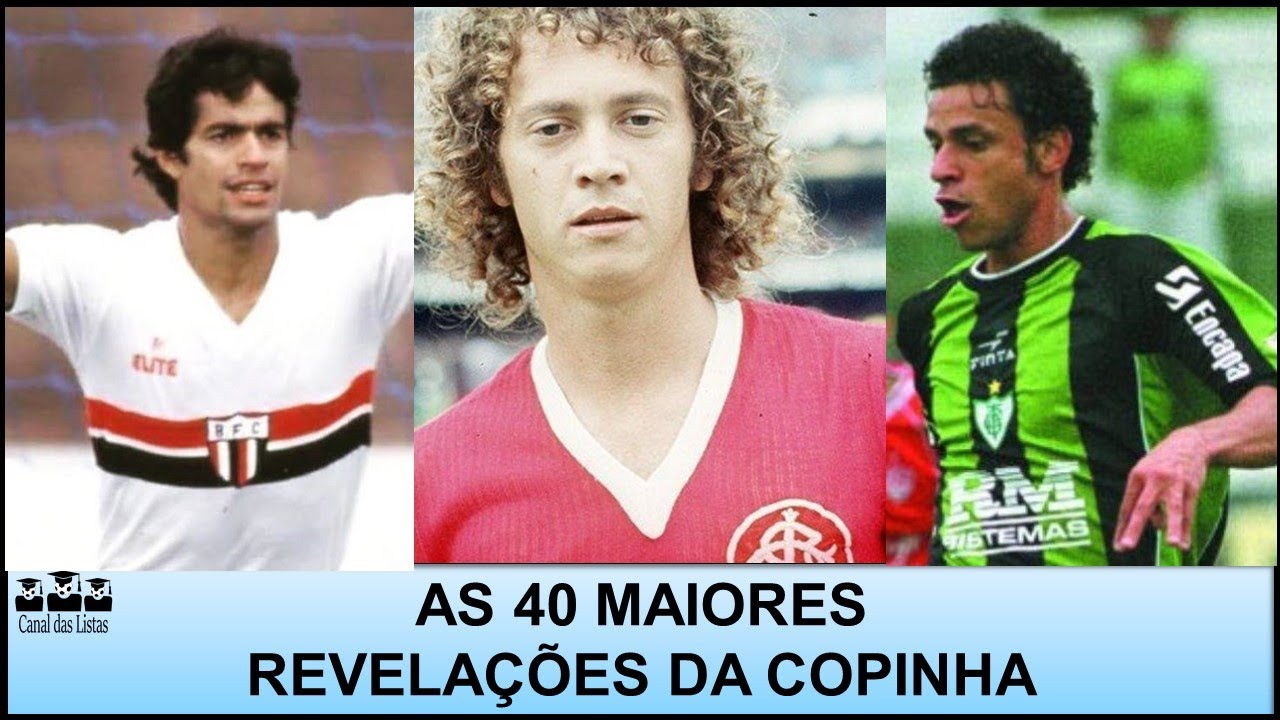 MAIORES REVELAÇÕES DA COPINHA –40 GRANDES REVELAÇÕES DA HISTÓRIA DA COPA SÃO PAULO DE FUTEBOL JÚNIOR
