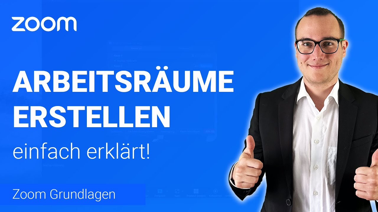 ARBEITSRÄUME erstellen einfach erklärt | Lerne Zoom ✅