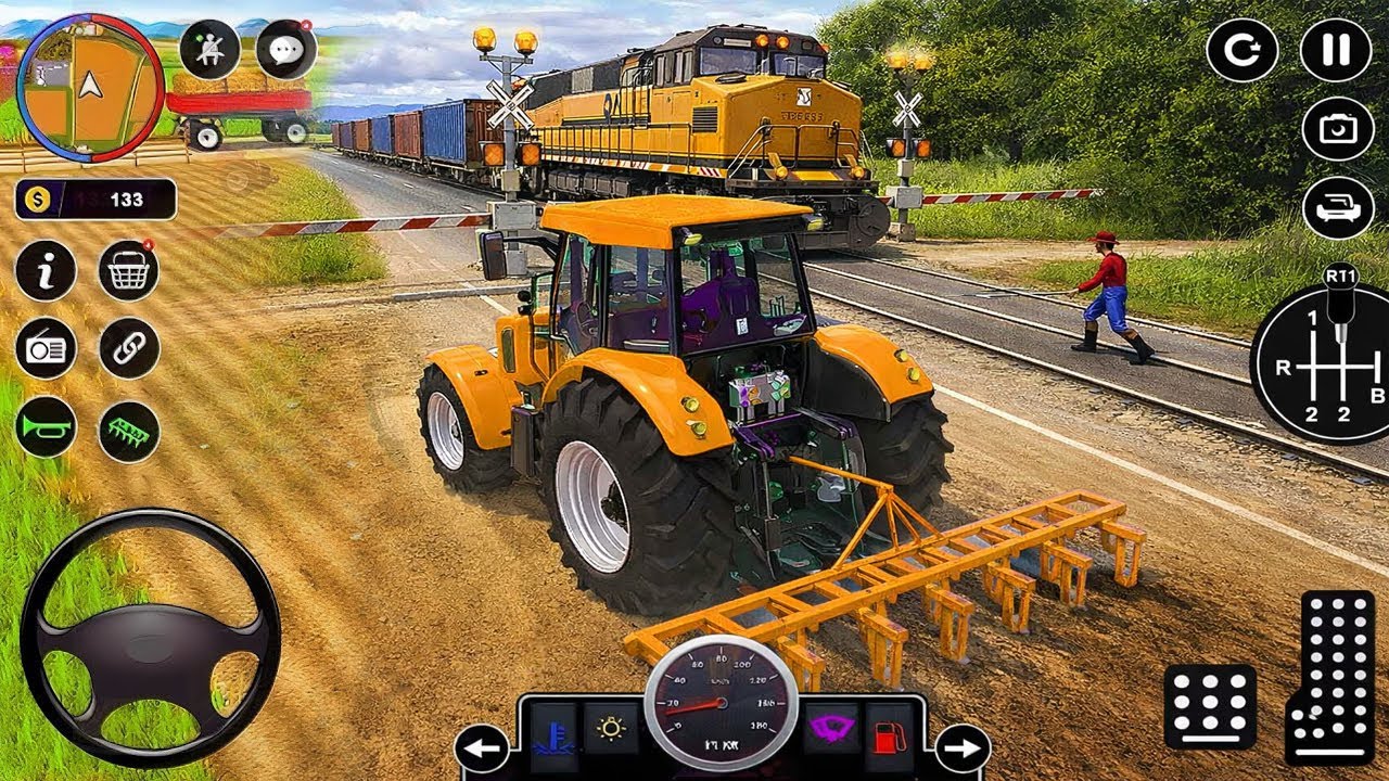 Real Indian Cargo Tractor 2026 Gameplay | Indian Tractor Driving Simulator Android | Super Gaming