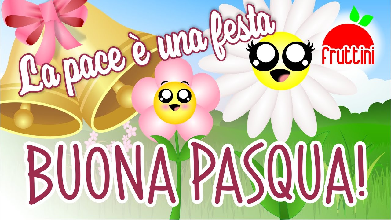 BUONA PASQUA | Poesia per bambini LA PACE È UNA FESTA-Giovannella Massari | Buona Pasqua by Fruttini
