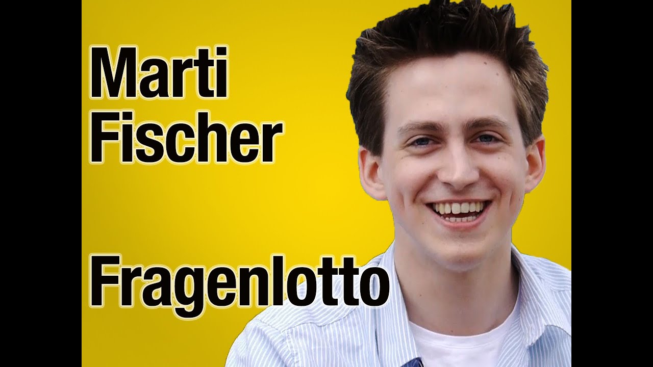Marti Fischer: Bei Aufregung, mach ich den Helge Schneider! - Fragenlotto