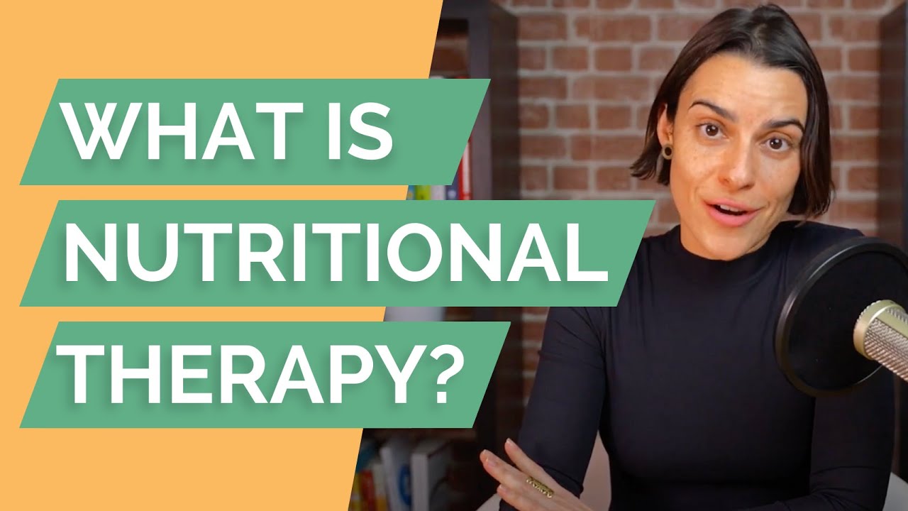 What is nutritional therapy?