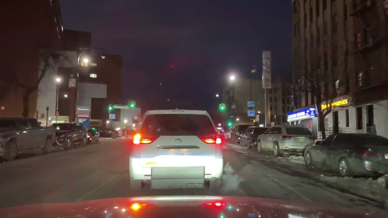 WWG 4K Drive🌅: Bronx, Gun Hill / Manhattan, Harlem - Henry Hudson Pkwy @ dawn pt1of2 2026-02-6