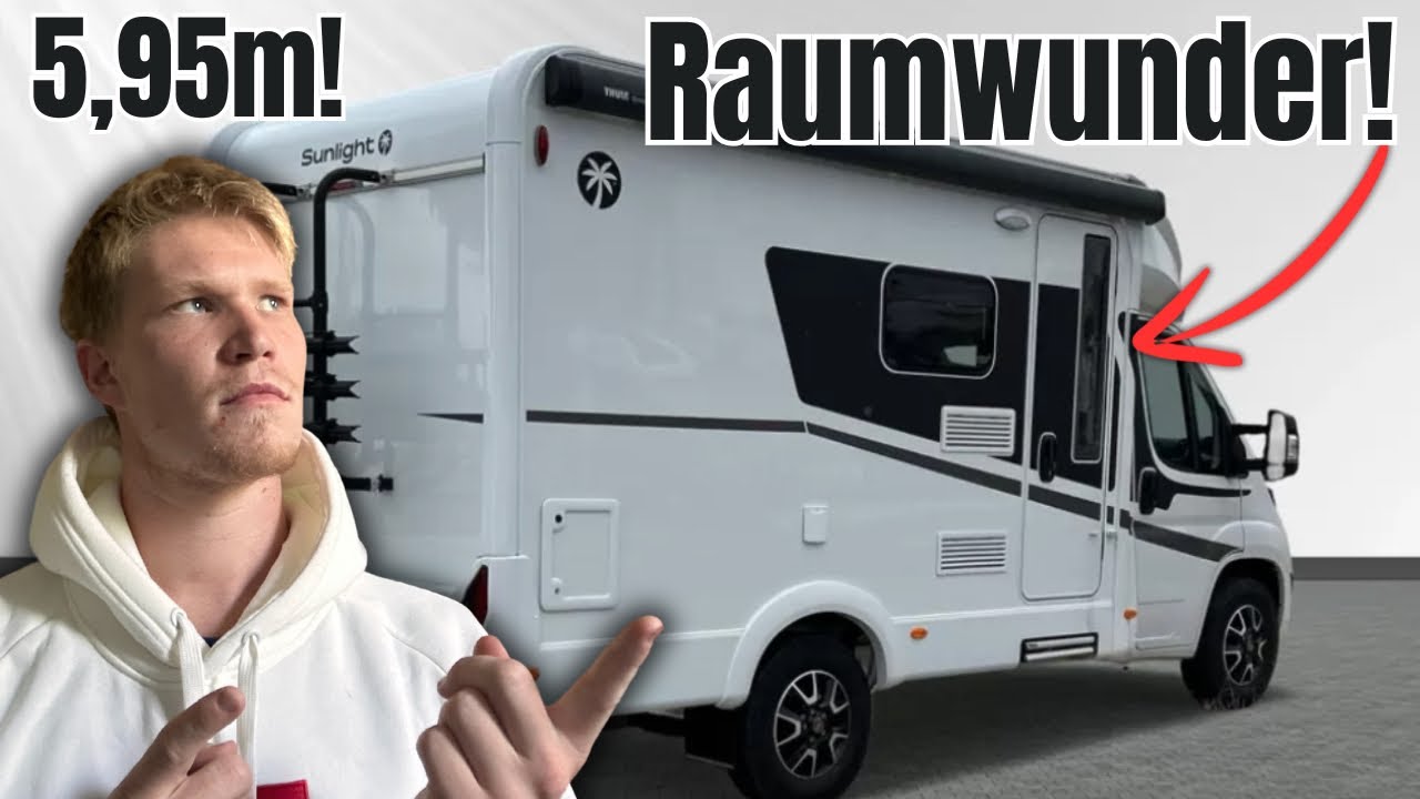 Soviel Platz auf 5,95m! 🤩 Sunlight T 58 2024 Adventure Edition
