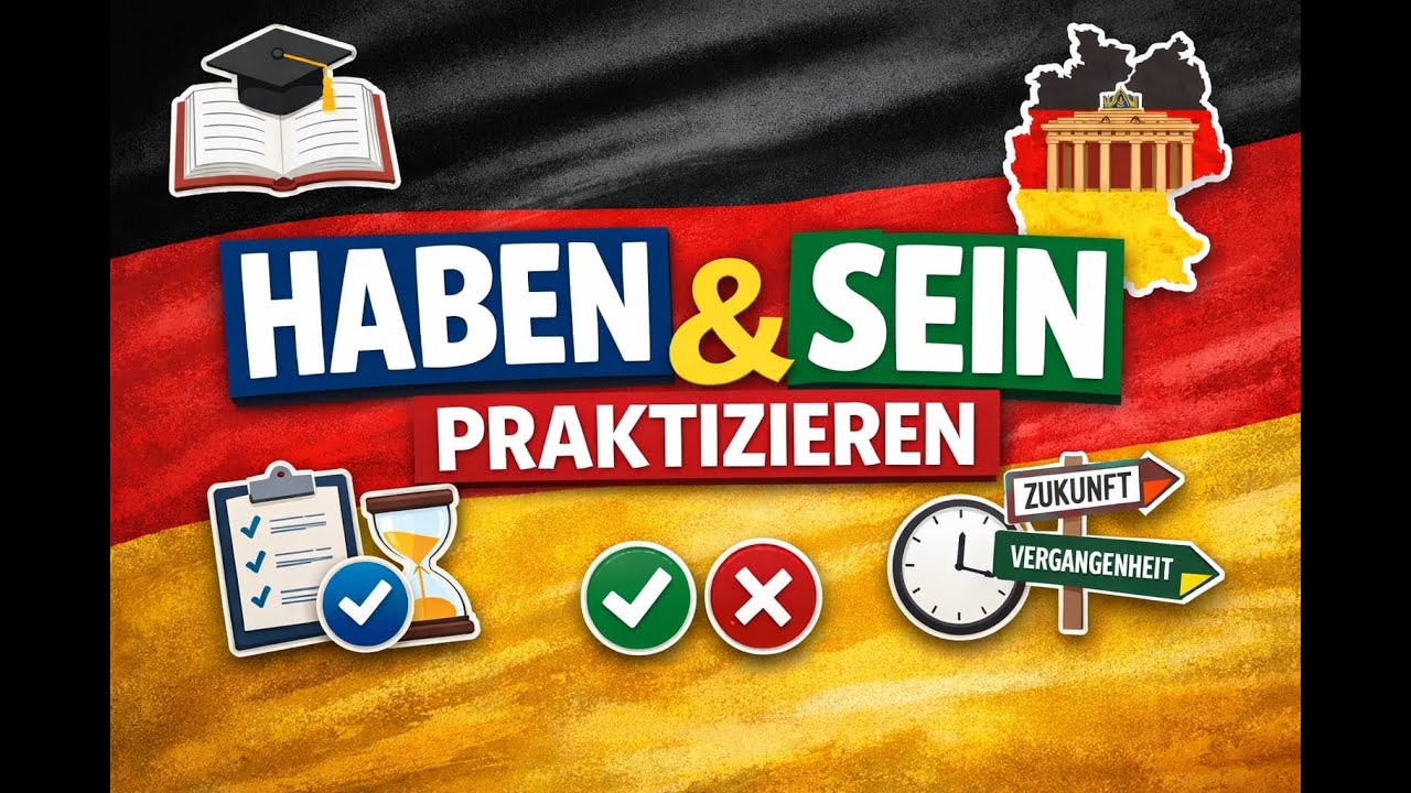 Haben oder sein? Тренируемся вместе | Часть 1