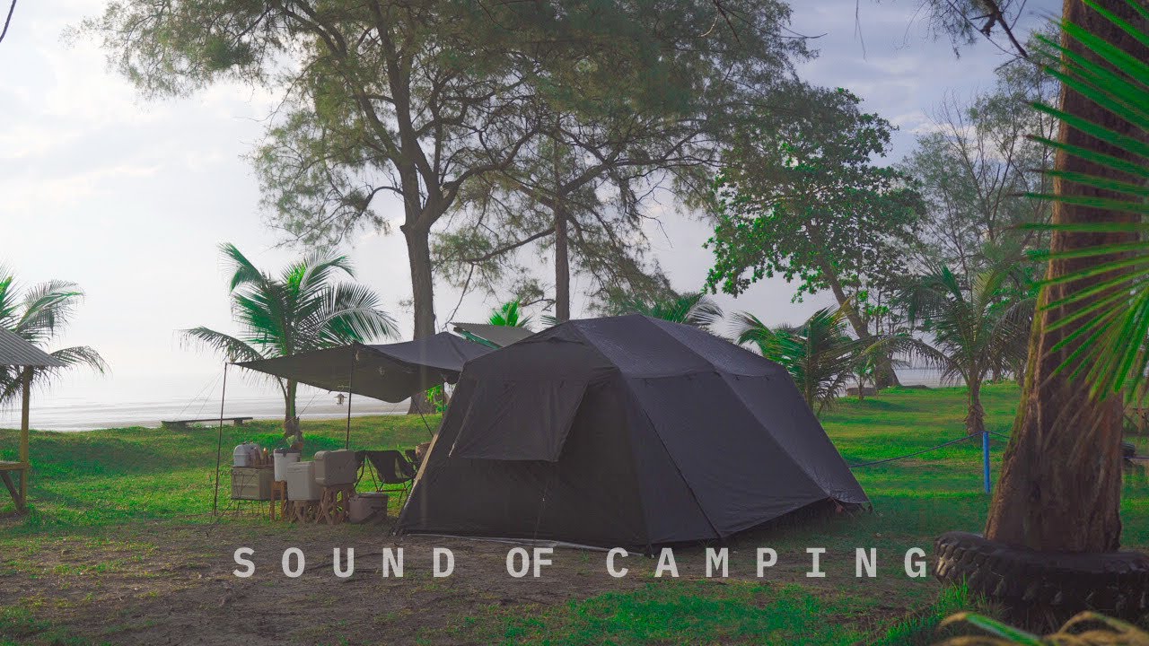 Vlog 52 | ASMR Beach Camping | IS-Outdoorsy Gear | Logok Campsite, Malaysia