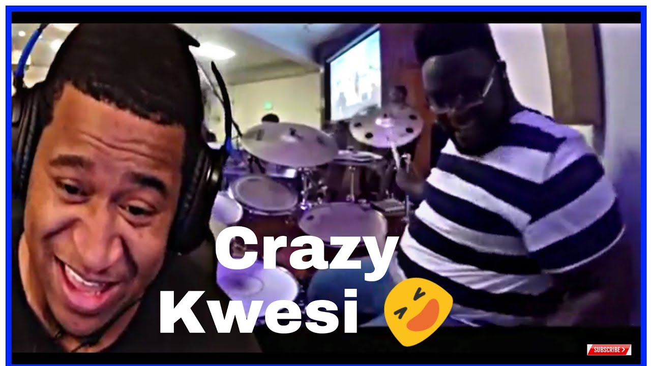 HA!! James Fortune Looked Like He Wanted To Hop On Keys!!!Drummer Reactions - Kwesi Robinson