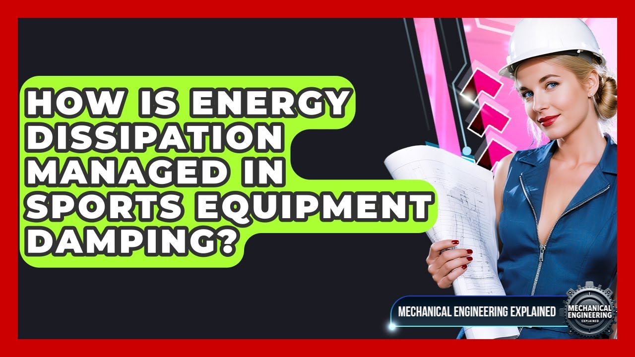 How Is Energy Dissipation Managed In Sports Equipment Damping? - Mechanical Engineering Explained