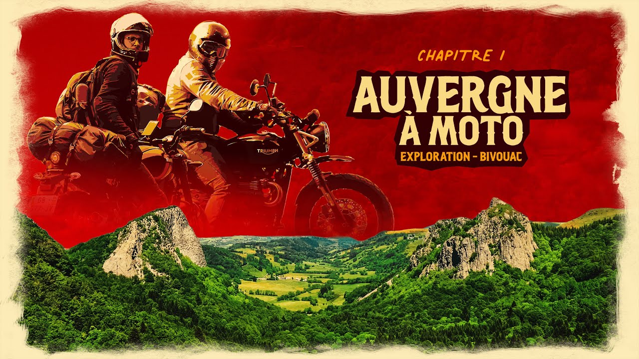 Auvergne à moto - Chapitre 1 : De Vichy au Mont Dore en Triumph Scrambler 900 et Yamaha XSR 125