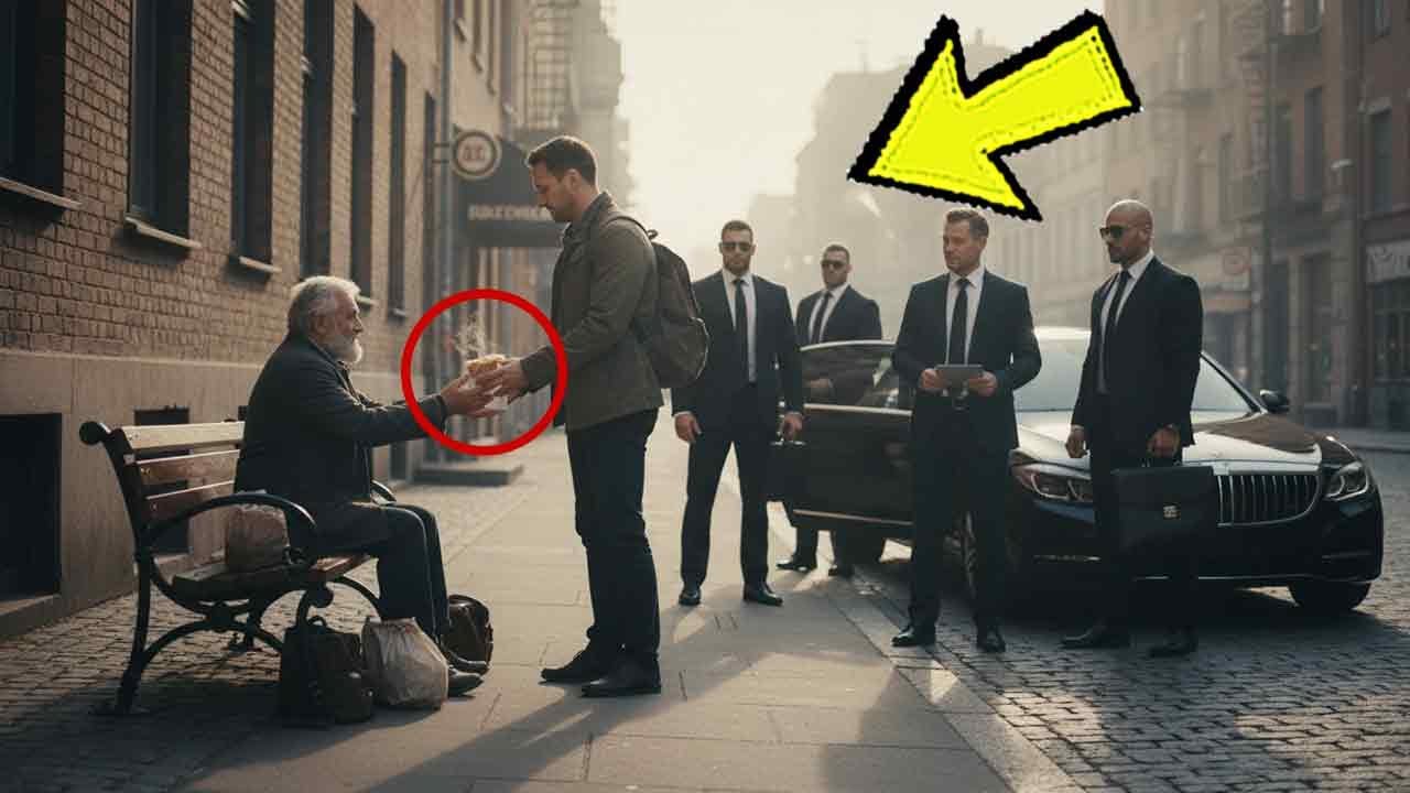 Alleinerziehender Vater half täglich einem alten Mann – bis Anwälte mit vier Bodyguards kamen