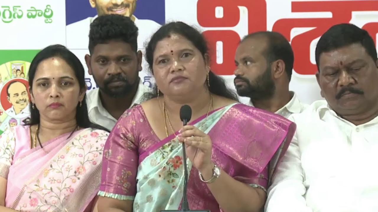 LIVE: YSRCP Leaders Press Meet