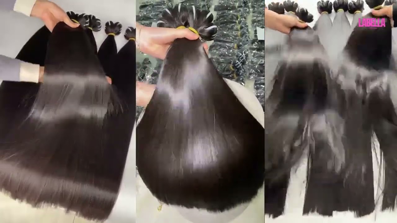 Supreme Plus Raw Virgin Hair Extensions Straight Bundles -  labaella.com