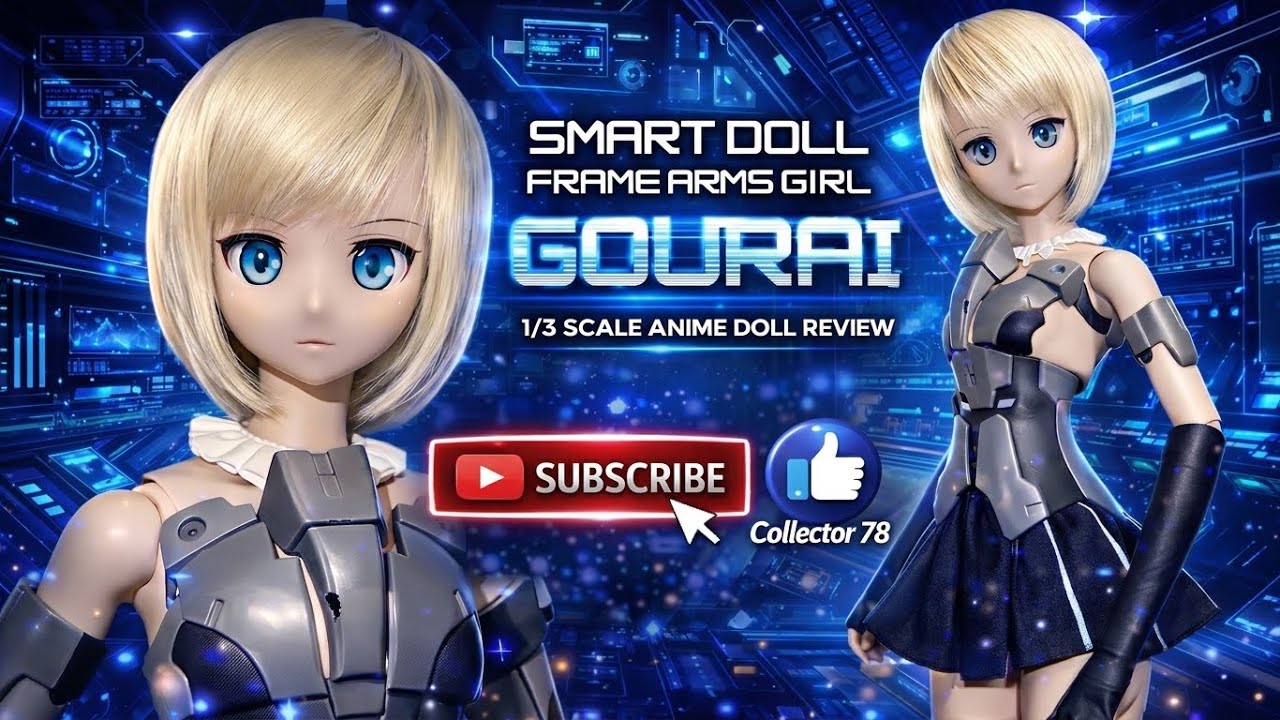 Smart Doll Frame Arms Girl Gourai 1/3 Scale Anime Doll Review