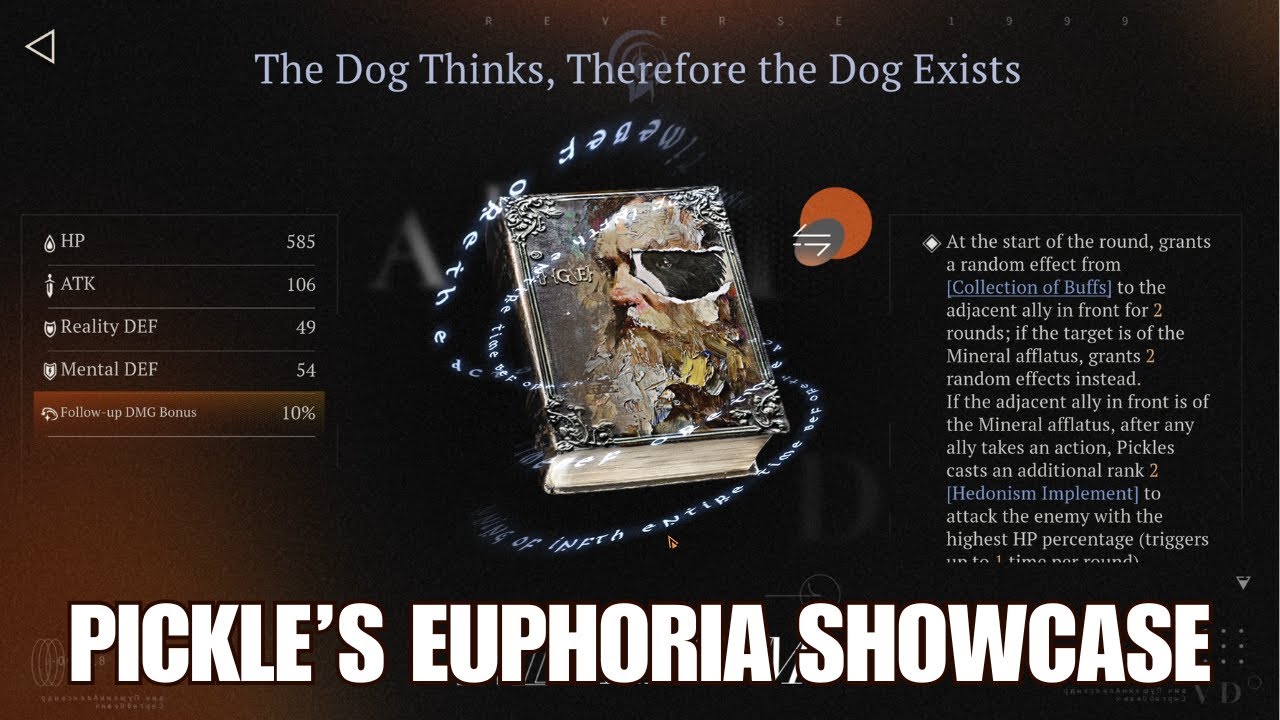 Pickles Euphoria showcase: The ULTIMATE Mineral support
