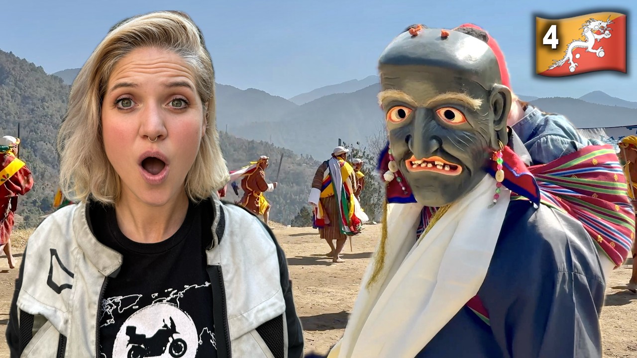 This Festival in Bhutan Has Never Been Seen by Foreigners! 😮🇧🇹