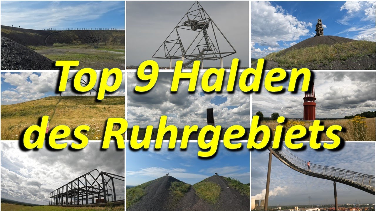 Top 9 Halden des Ruhrgebiets - So schön sind die Reste des Bergbaus in NRW