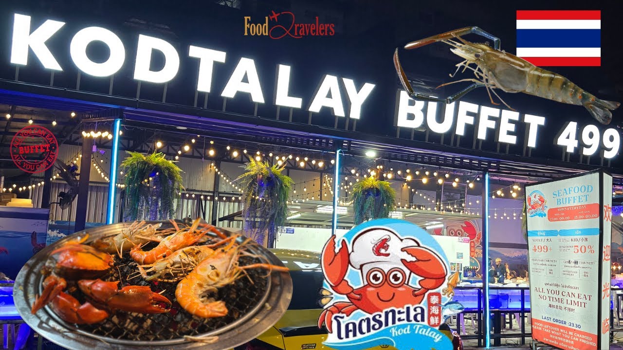 Seafood Heaven: Bangkok's Kodtalay Seafood Buffet 🇹🇭