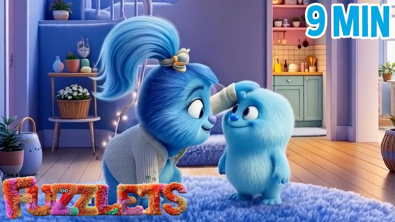 Утренние ритуалы для детей от The Fuzzlets (9 минут - подборка из 5 песен) Детские песни