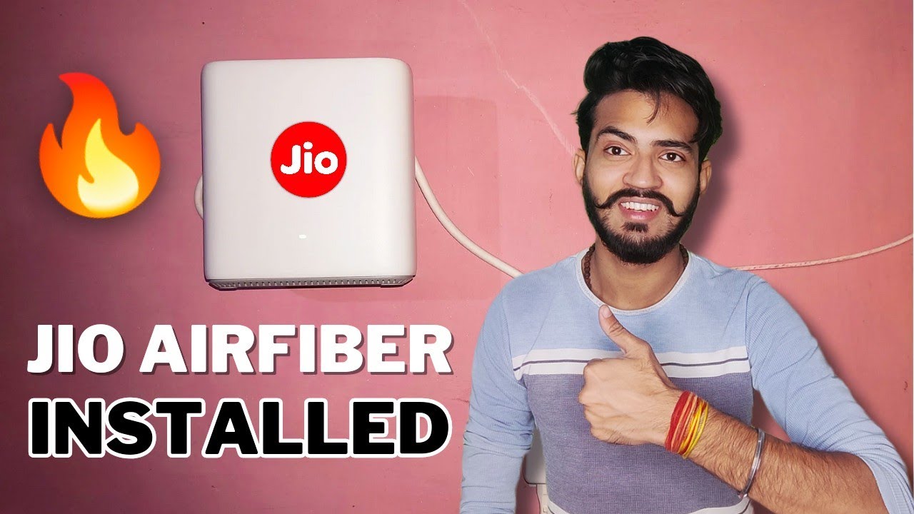 Jio Airfiber Installed In My House 🏠 | Jio Airfiber 30Mbps Plan is Worth it ???