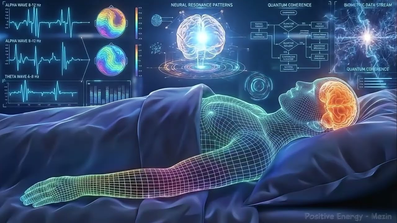 Fall Asleep in 3 Minutes: 432Hz + 963Hz Whole Body Regeneration | Deepest Healing Frequency