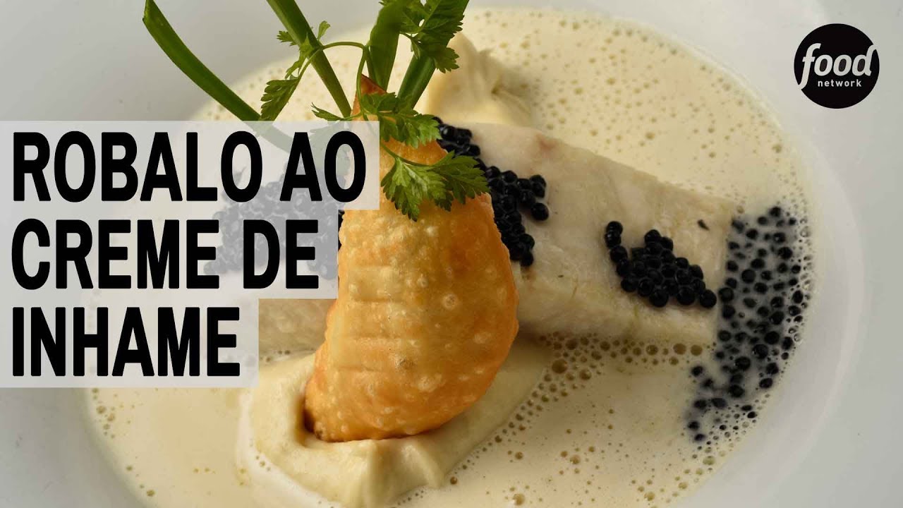 ROBALO AO CREME DE INHAME | COZINHA FOOD NETWORK